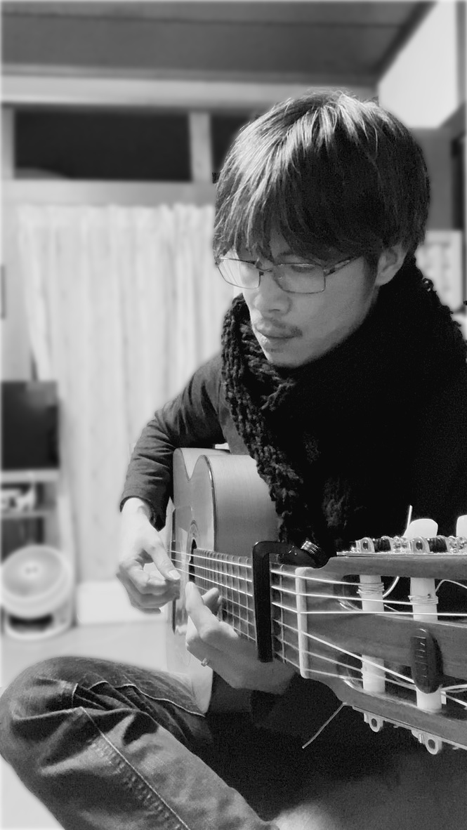 ギタリスト 岸元 輝哉のポートレート